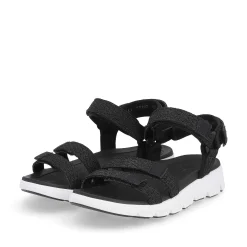 Rieker Women'S Trekking Sandals Deep Black