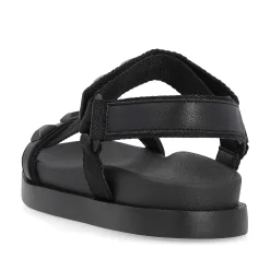 Rieker Women'S Trekking Sandals Deep Black