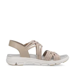 Rieker Women'S Trekking Sandals Clay Beige