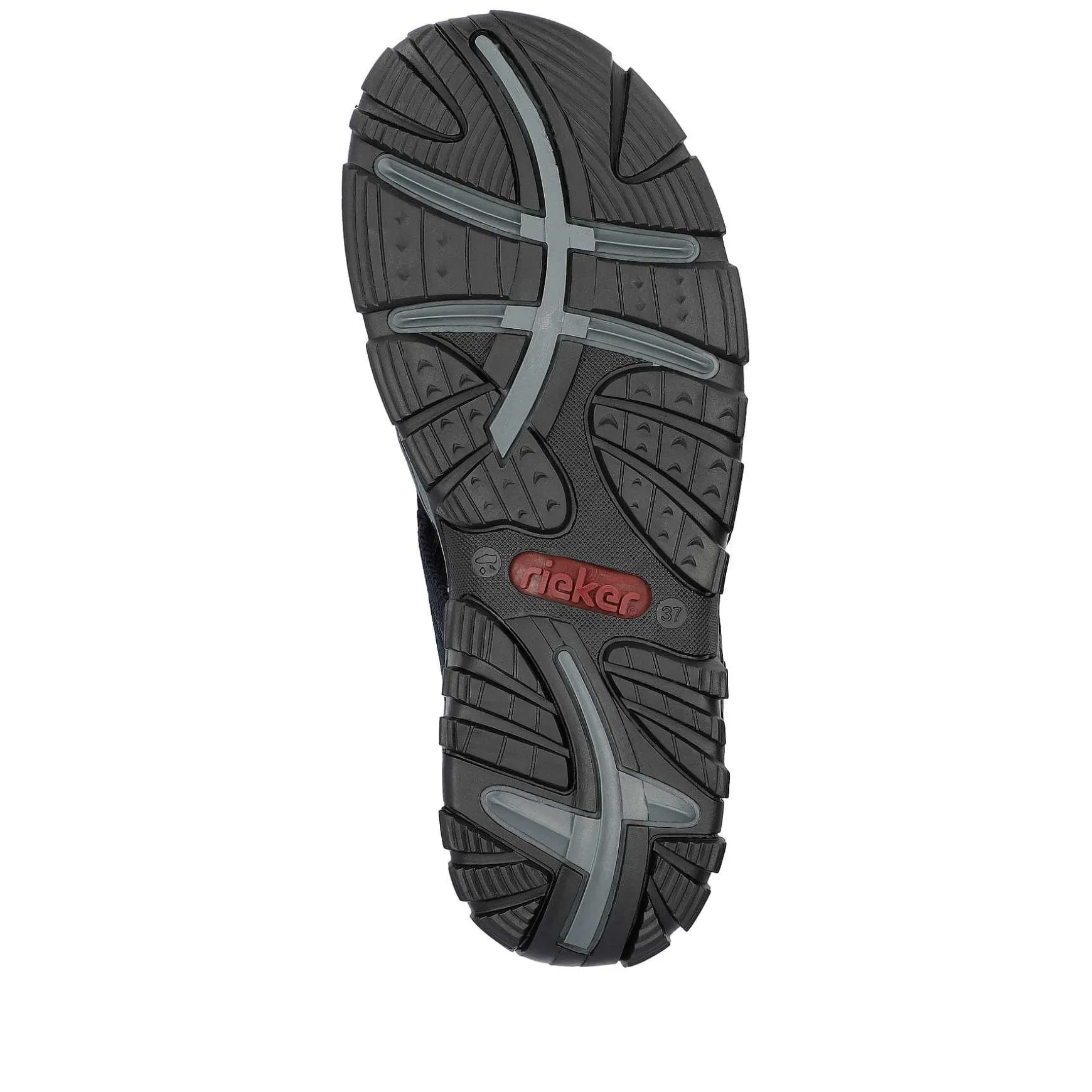 Rieker Women'S Trekking Sandals Steel Blue