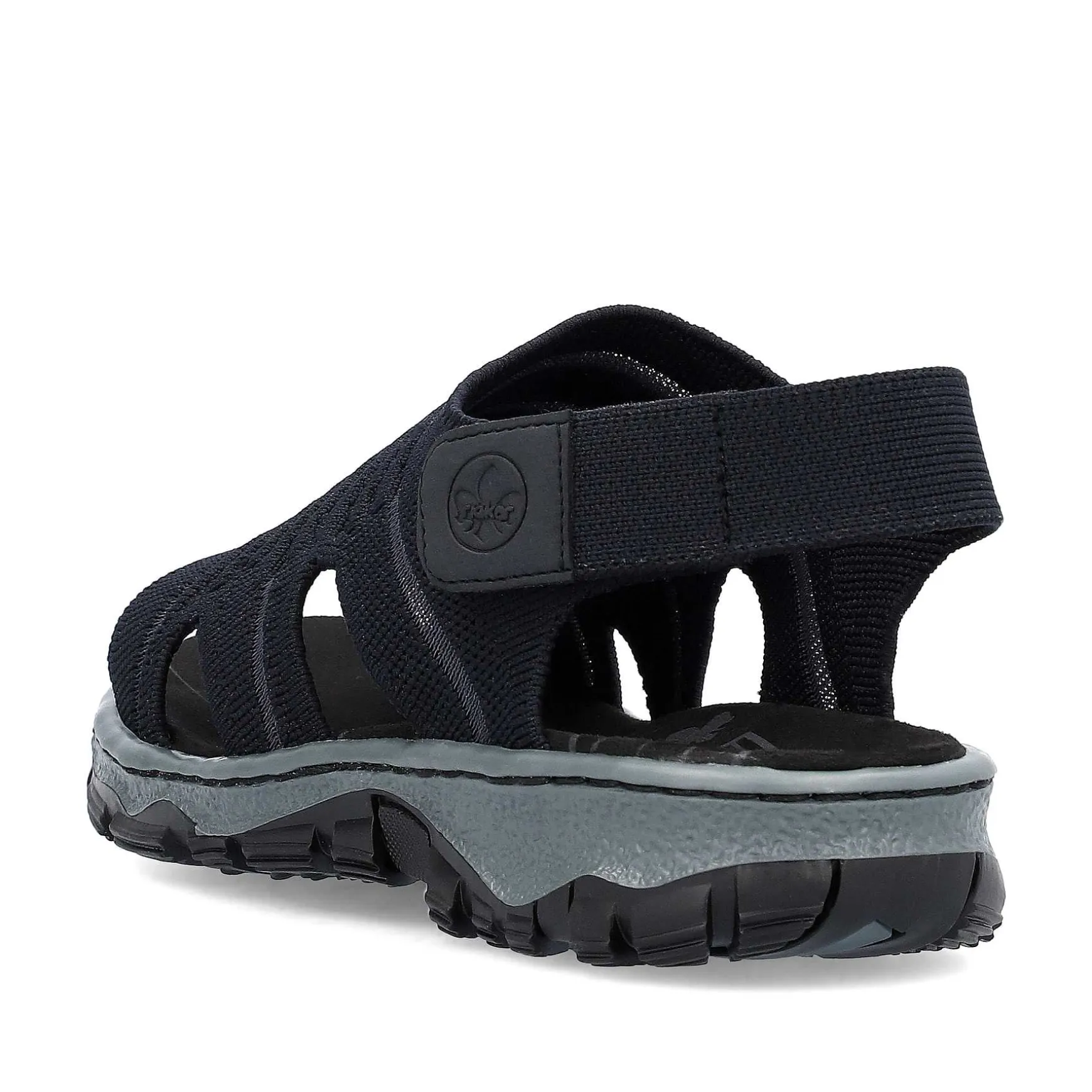 Rieker Women'S Trekking Sandals Steel Blue