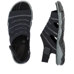 Rieker Women'S Trekking Sandals Steel Blue