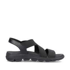 Rieker Women'S Trekking Sandals Deep Black
