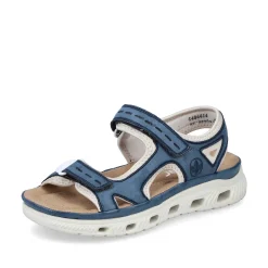 Rieker Women'S Trekking Sandals Slate Blue