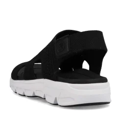 Rieker Women'S Trekking Sandals Deep Black