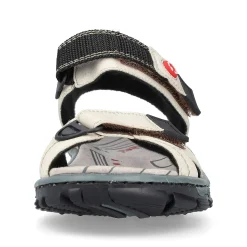Rieker Women'S Trekking Sandals Pearl White