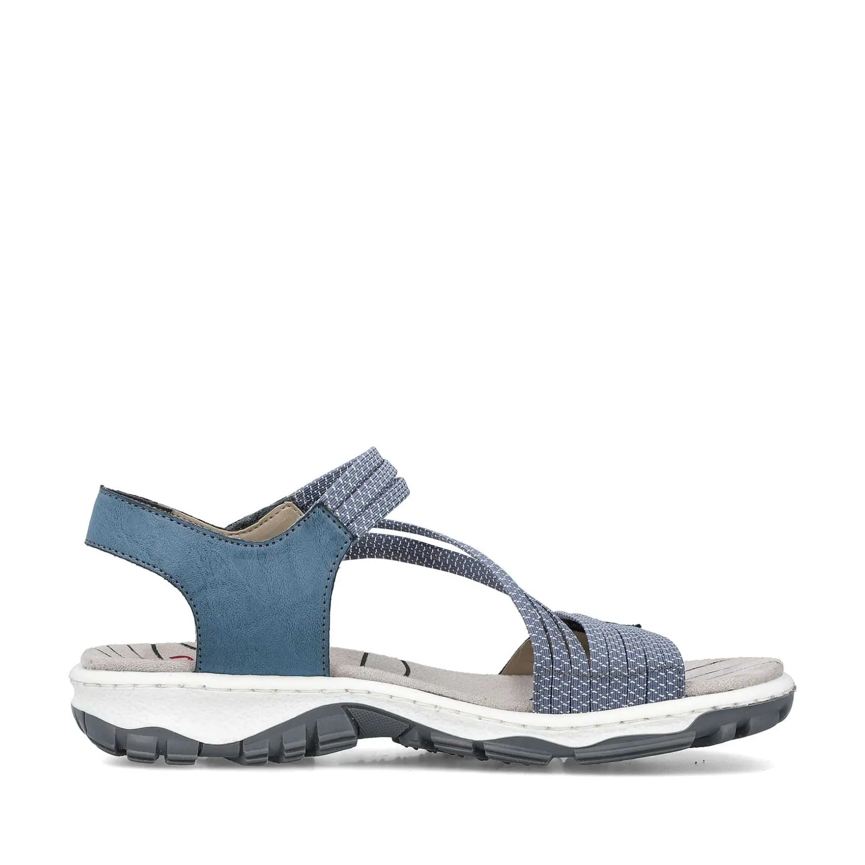 Rieker Women'S Trekking Sandals California Blue