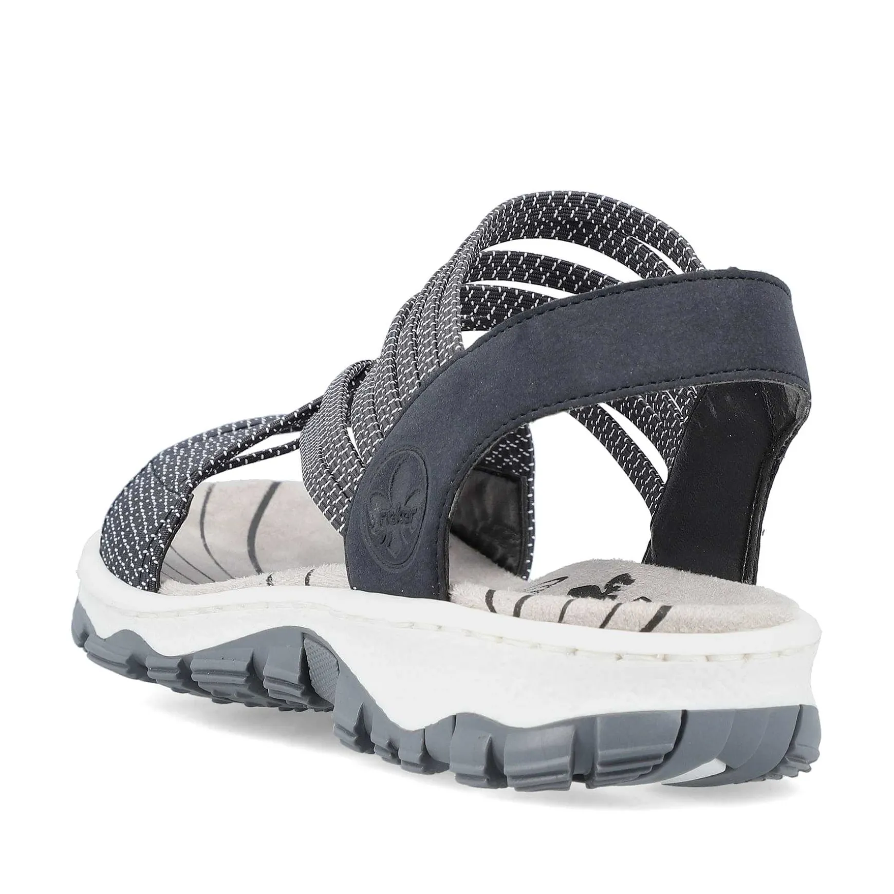 Rieker Women'S Trekking Sandals Pacific Blue