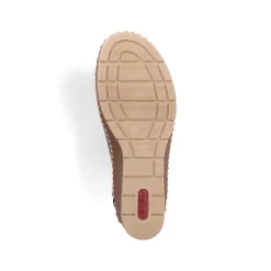 Rieker Women'S Wedge Sandals Slate Blue