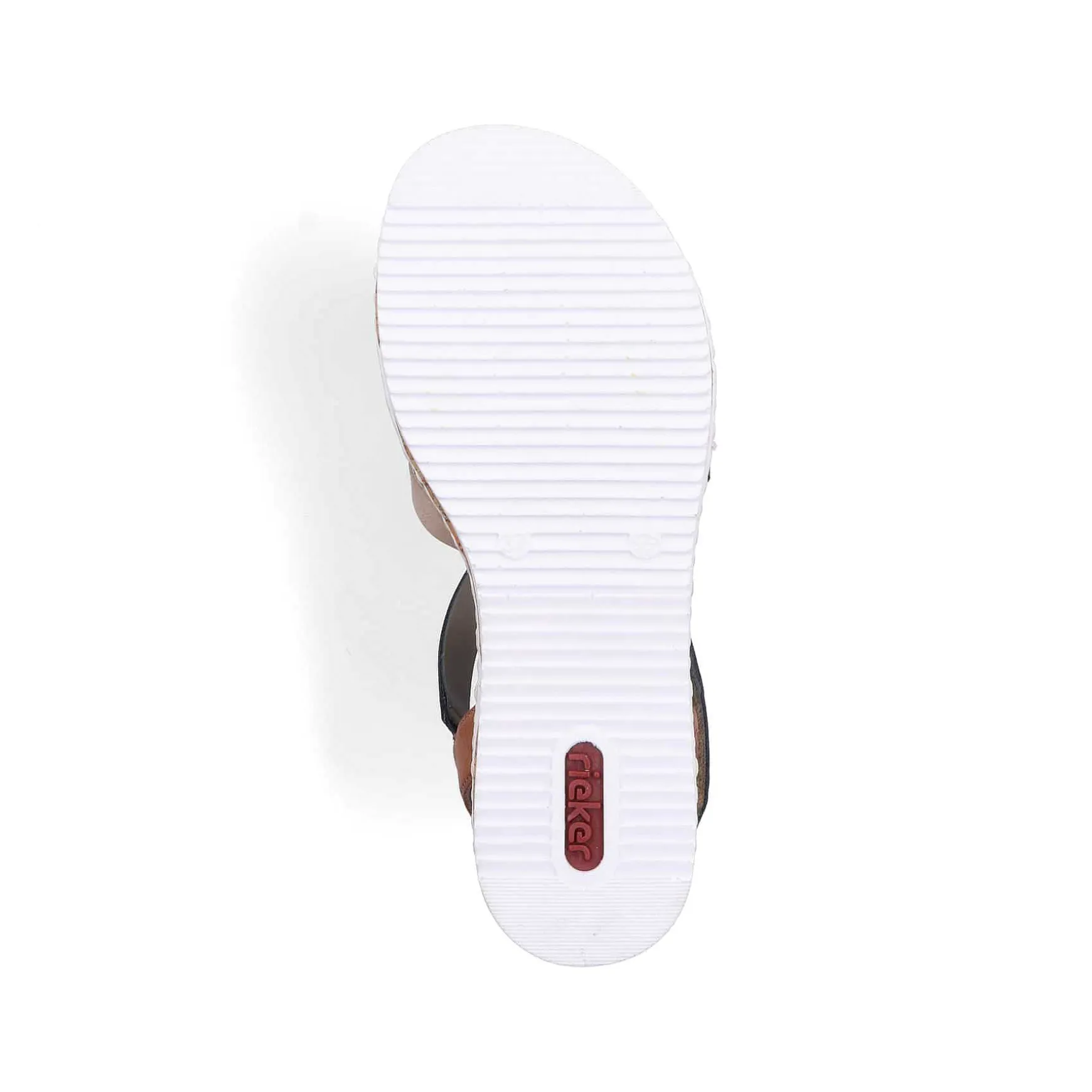 Rieker Women'S Wedge Sandals Navy Blue