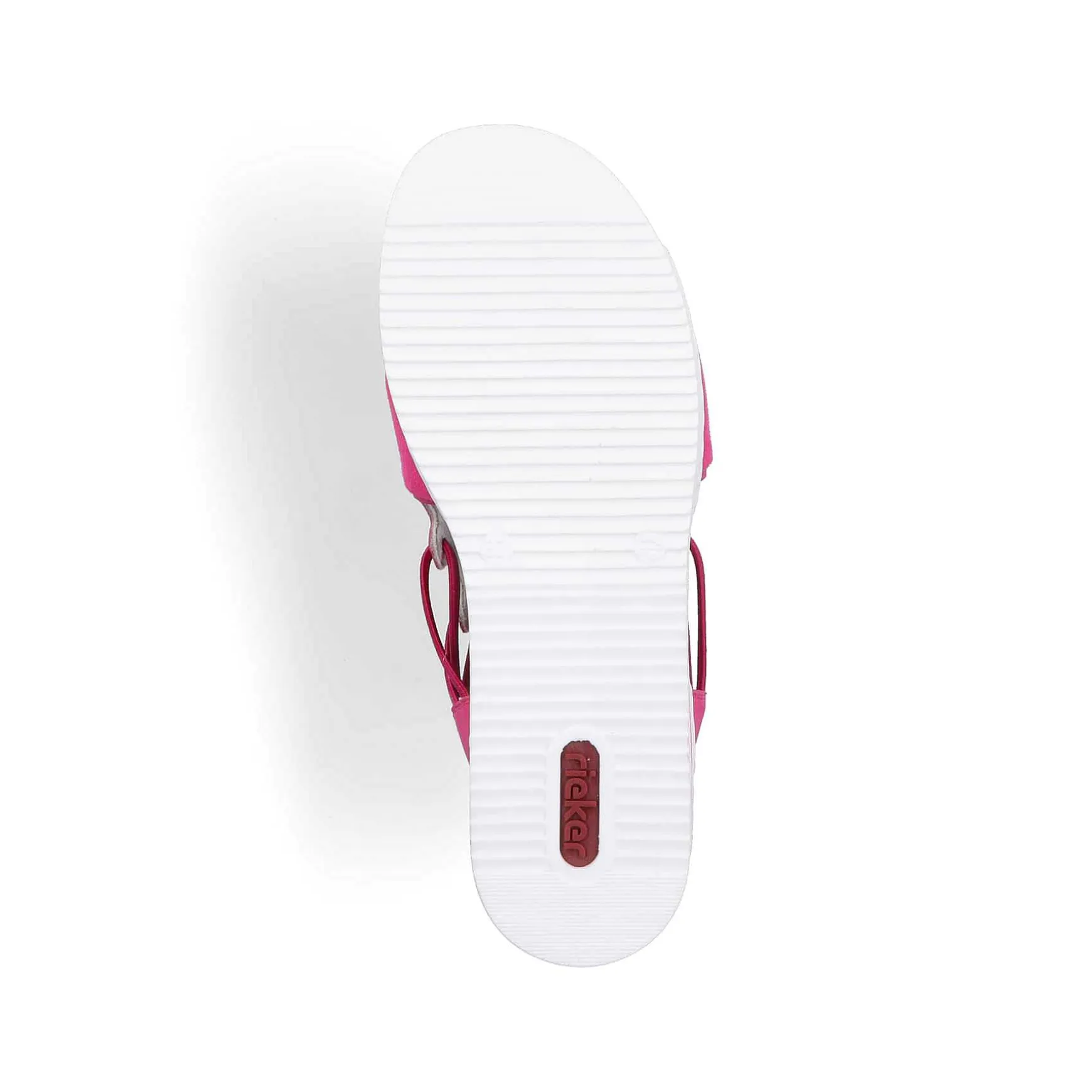 Rieker Women'S Wedge Sandals, Blood Pink