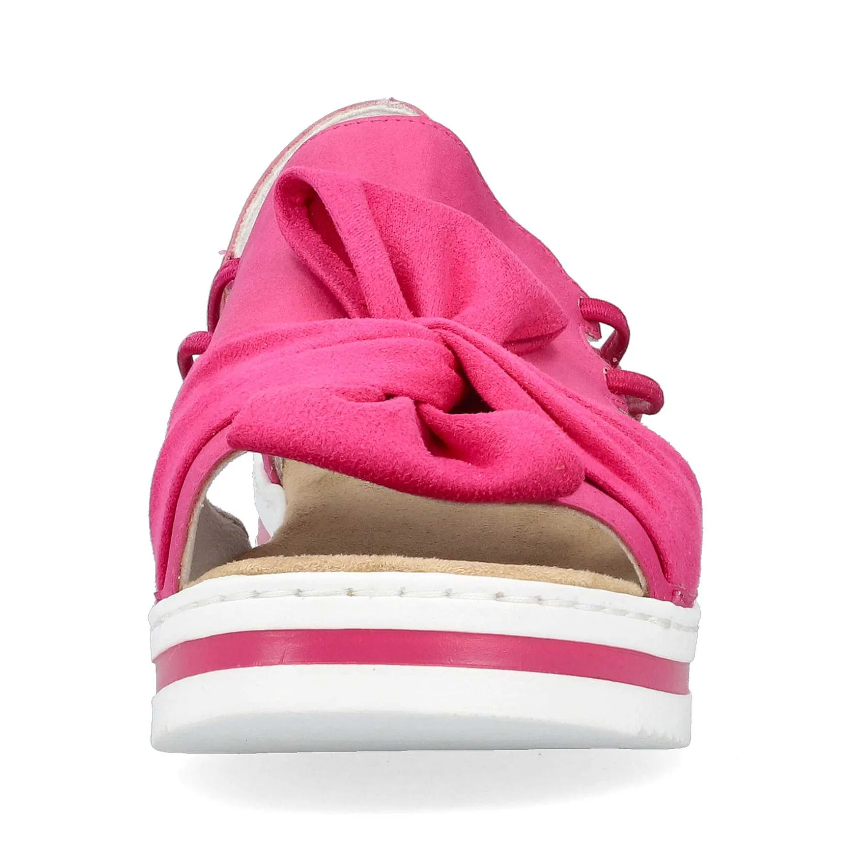 Rieker Women'S Wedge Sandals, Blood Pink