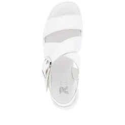 Rieker Women'S Wedge Sandals Antique White