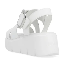 Rieker Women'S Wedge Sandals Antique White