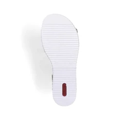 Rieker Women'S Wedge Sandals Night Black