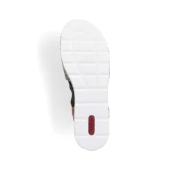 Rieker Women'S Wedge Sandals Khaki Green