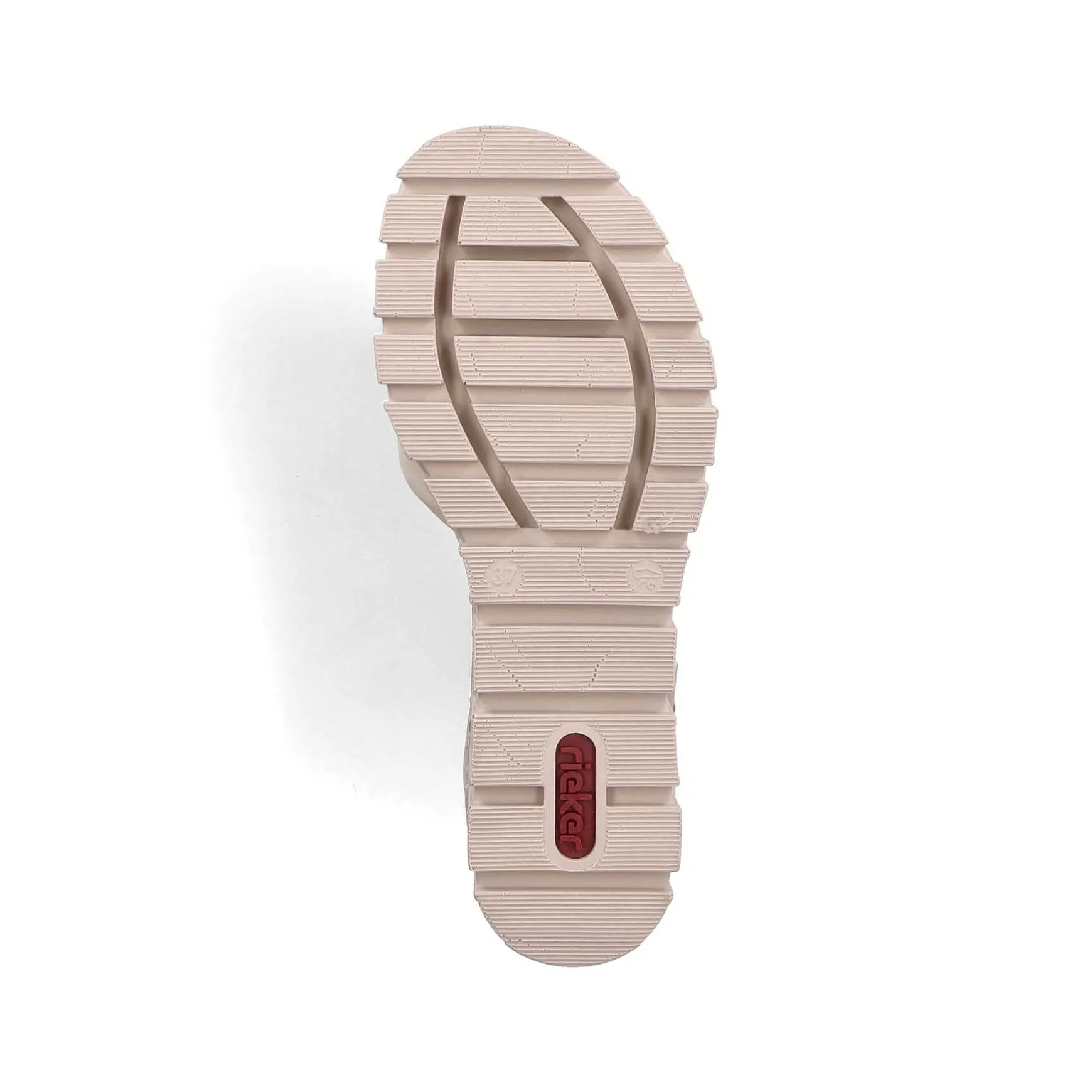 Rieker Women'S Wedge Sandals Sand Beige