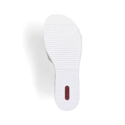 Rieker Women'S Wedge Sandals Light Beige