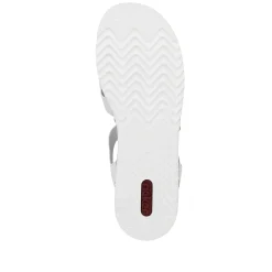 Rieker Women'S Wedge Sandals Pure White